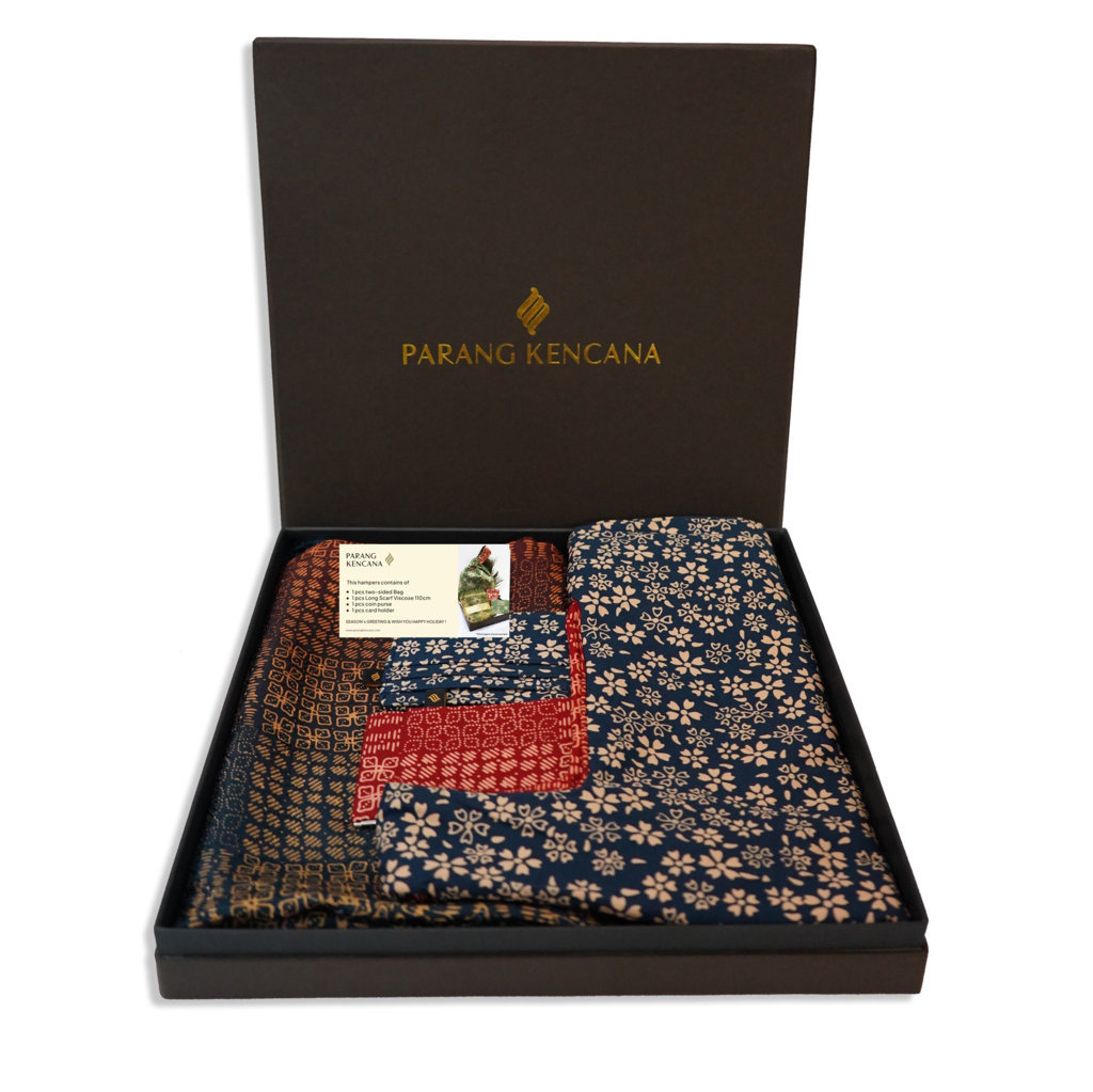 Christmas Hampers B (Red + Mocca Gradation)