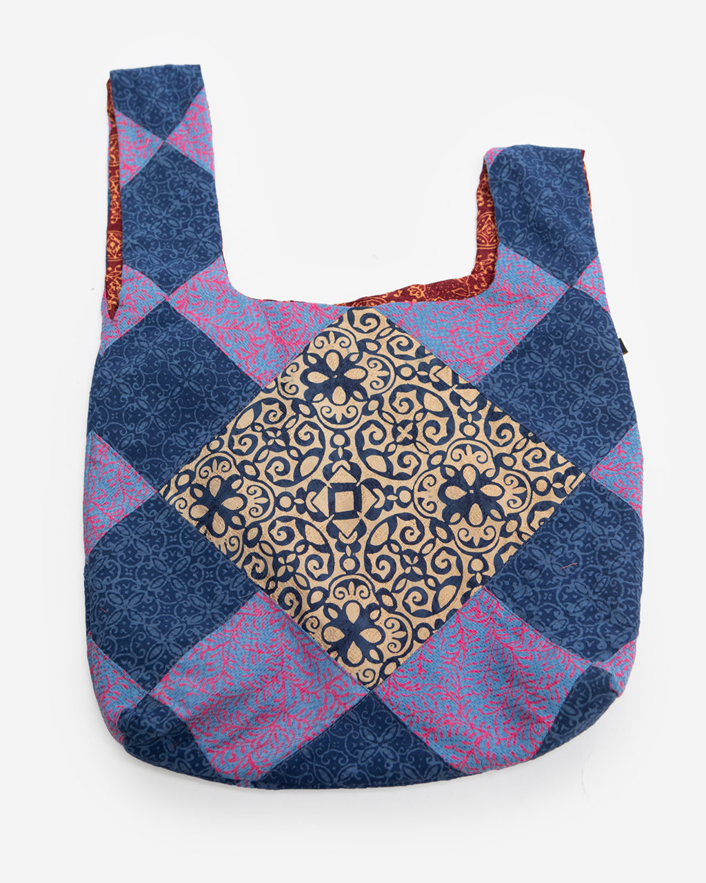 Shopping Bag Batik Cotton & Silk Patchwork